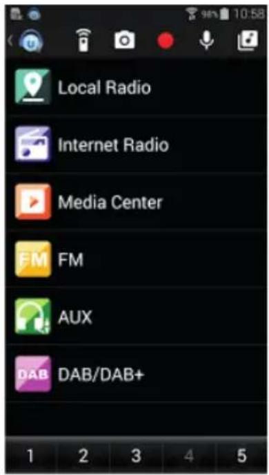 Auna IR260 - COMMANDE PAR AIR MUSIC CONTROL - 1