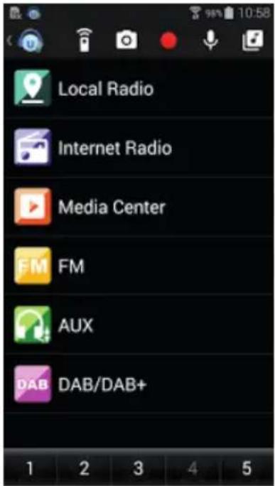 Auna IR260 - CONTROL VIA AIR MUSIC CONTROL - 1