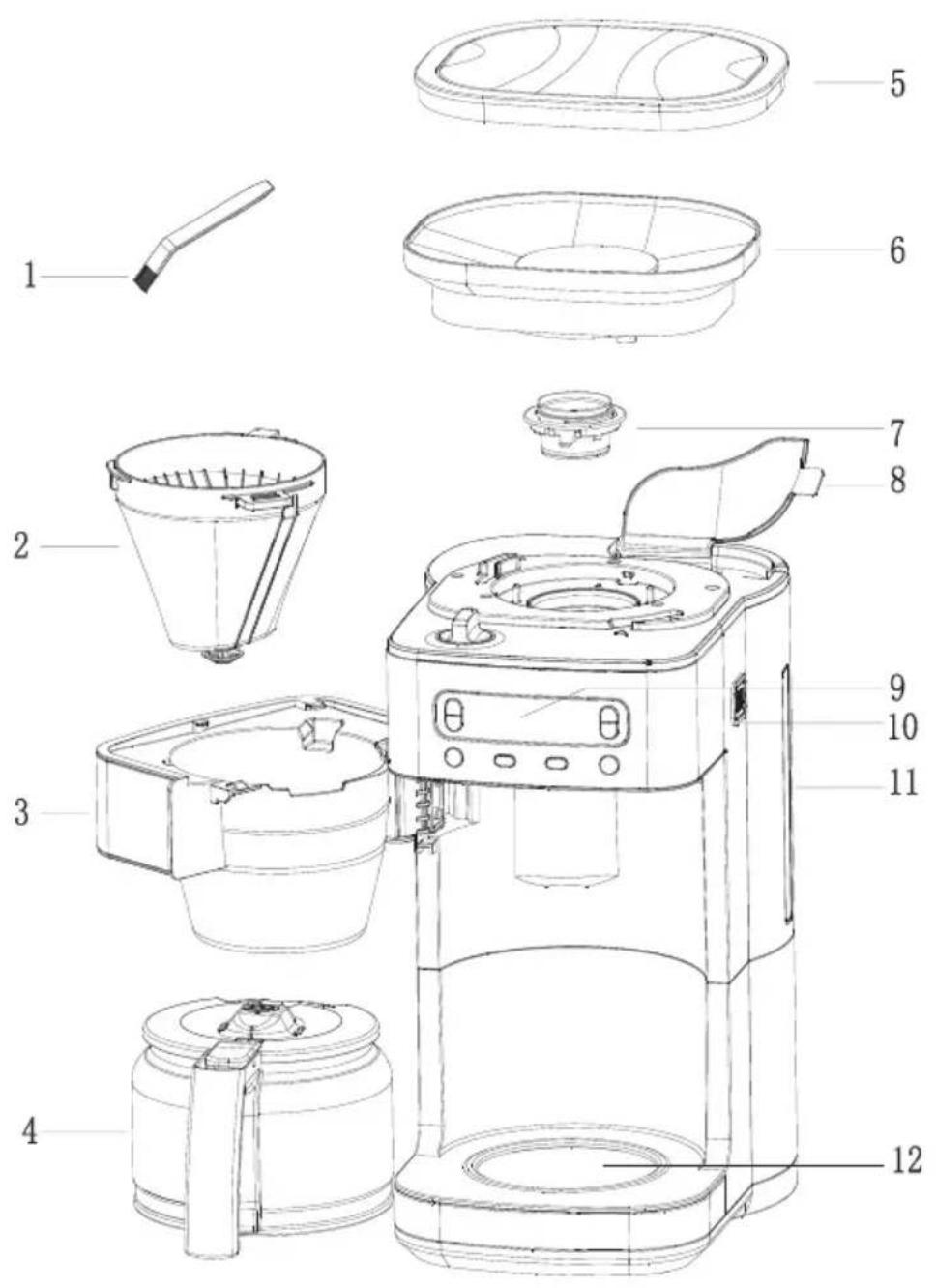 Klarstein Aromatica Taste 10 - DESCRIZIONE DEL PRODOTTO - 1