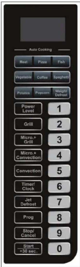 Klarstein Brilliance Pro - Panneau de commande - 1