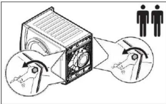 ELECTROLUX E6WHPED4 - Montavimo procesas - 6