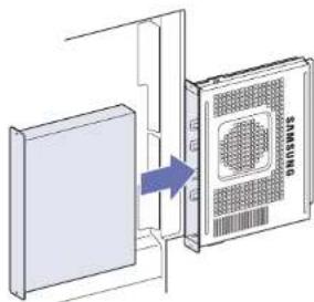 SAMSUNG LH75WMAWLGC - Connexion à l'aide d'un OPS (vendu séparément) - 1