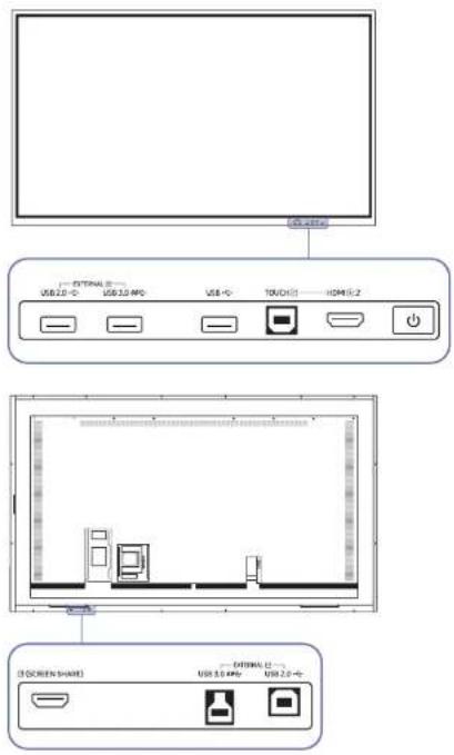 SAMSUNG LH75WMAWLGC - Plateau - 1