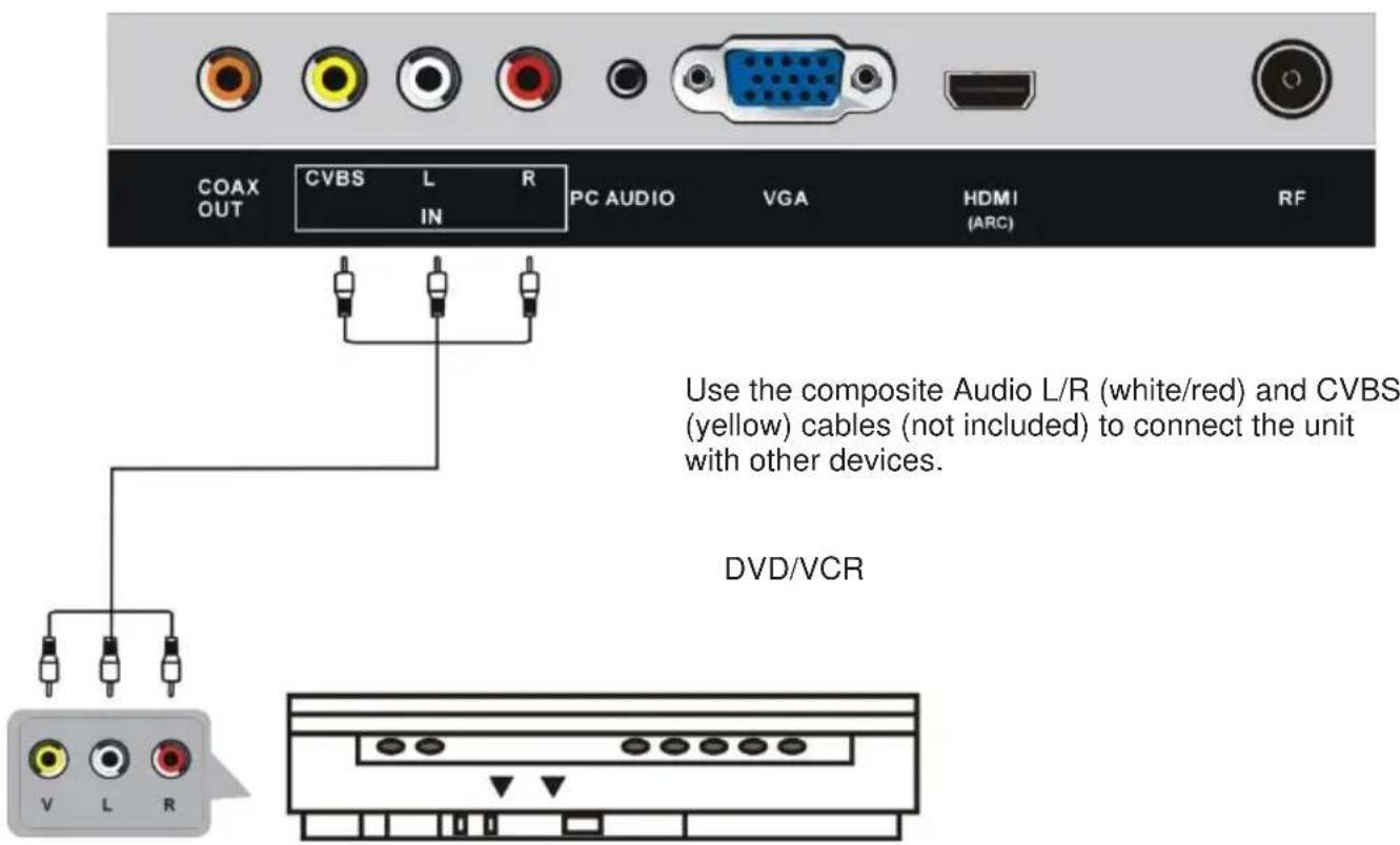 JVC LT24FD100 - PC/VGA connection - 3