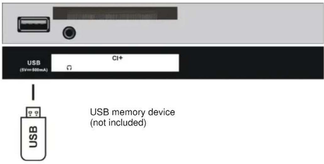 JVC LT24FD100 - USB connection - 1