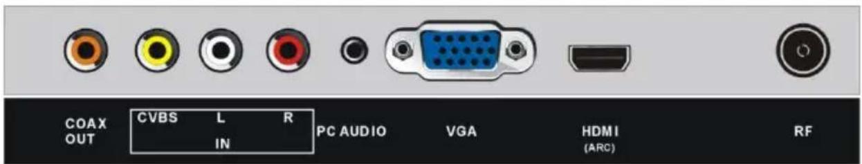 JVC LT24FD100 - HDMI-aansluiting - 1