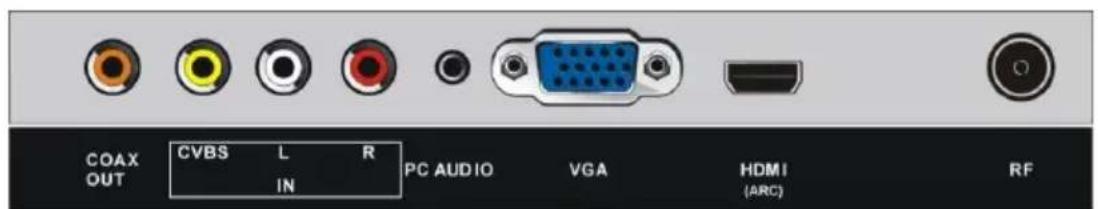 JVC LT24FD100 - PC/VGA-aansluiting - 1