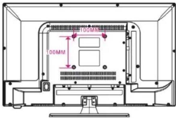 JVC LT24FD100 - Fixation murale - 1
