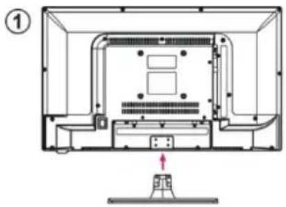 JVC LT24FD100 - ASSEMBLING - 1