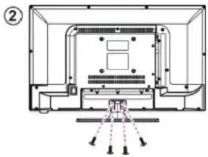 JVC LT24FD100 - ASSEMBLING - 2