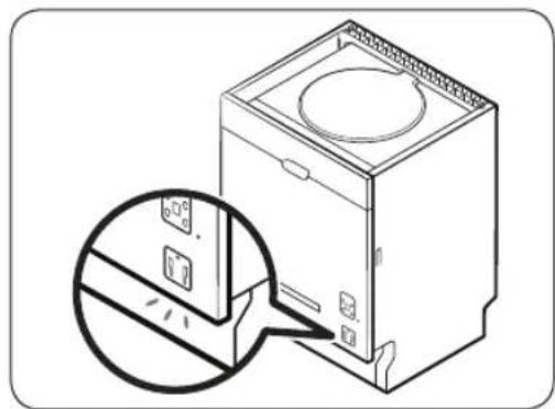SAMSUNG DW60A8050BB - Voyant indicateur - 1