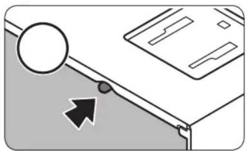 SAMSUNG DW60A8050BB - Info-Leuchte - 2