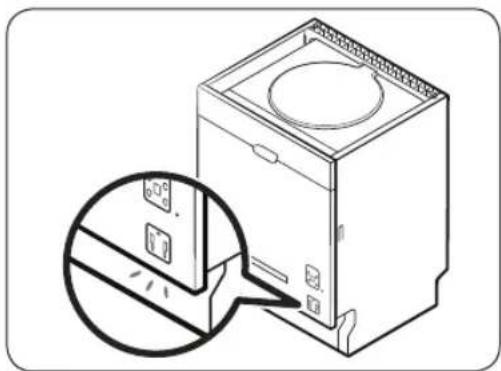 SAMSUNG DW60A8050BB - Info Light - 1
