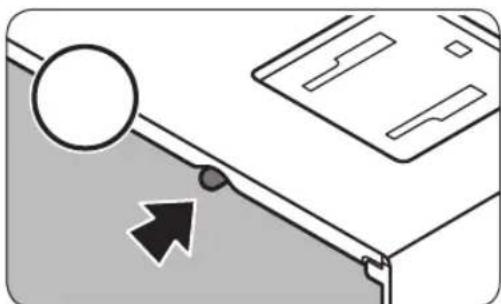 SAMSUNG DW60A8050BB - Informatielampje - 2