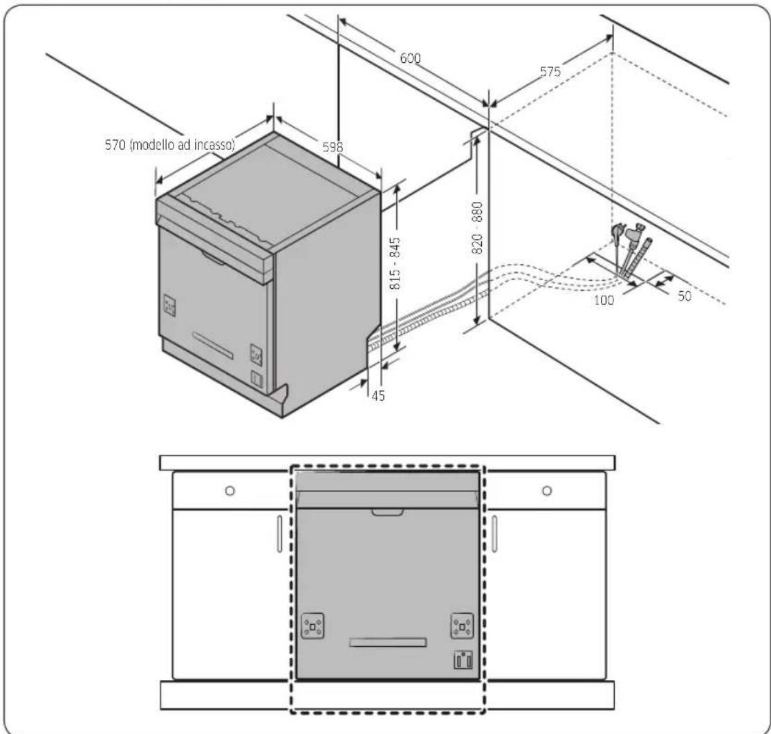 SAMSUNG DW60A8050BB - NOTA - 1