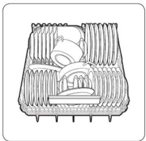 SAMSUNG DW60A8050BB - Unterkorb - 1