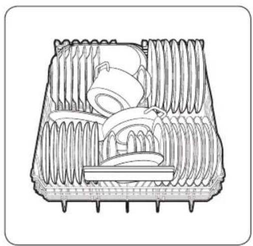 SAMSUNG DW60A8050BB - Ondersterek - 1