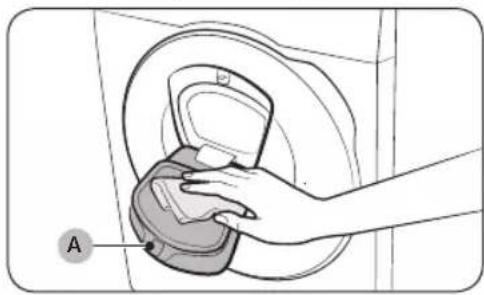 SAMSUNG WD90T654DBE - Hublot AddWash (modèles applicables uniquement) - 1