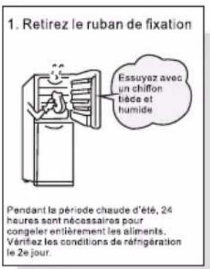 TCL RB315WM1110 - Préparations avant utilisation - 1