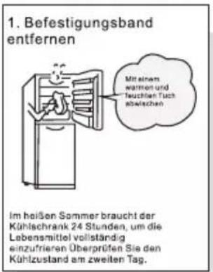 TCL RB315WM1110 - Vorbereitungen vorder Verwendung - 1
