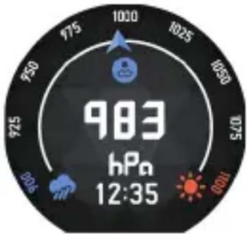 CASIO Pro Trek Smart WSDF10 - Baromètre - 1