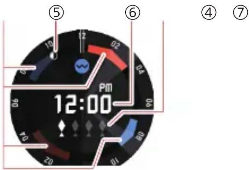 CASIO Pro Trek Smart WSDF10 - Utilisation de Graphique de marée (uniquement quand la montre est connectée à un smartphone Android) - 2