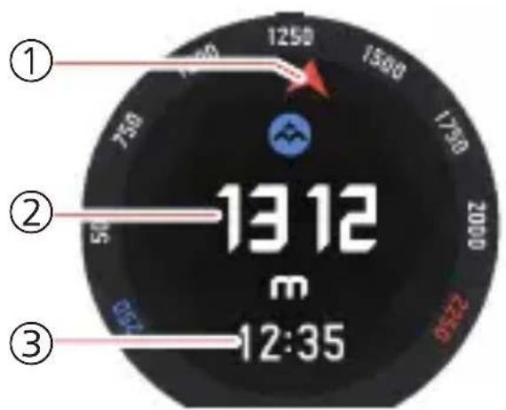 CASIO Pro Trek Smart WSDF10 - Utilisation de Altimètre - 1