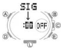 CASIO GShock GSTB300S - Activation du signal sonore horaire - 1