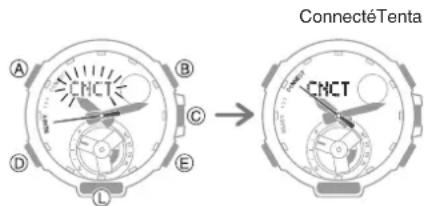 CASIO GShock GSTB300S - - Sélection d'une ville pour l'heure mondiale - 1