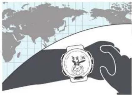 CASIO GShock GSTB300S - Heure mondiale - 1