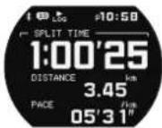 CASIO GShock GBX100 - Mode Entrainement - 1