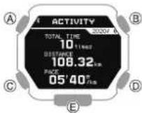 CASIO GShock GBX100 - Suppression de tous les enregistrements des données du journal - 1