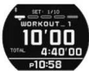 CASIO GShock GBX100 - Mode Minuterie - 1