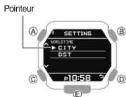 CASIO GShock GBX100 - Configuration du réglage de l'heure d'été - 2