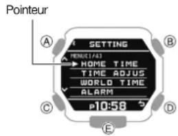 CASIO GShock GBX100 - - Suppression des informations de jumelage depuis la montre - 1