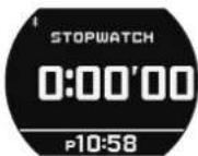 CASIO GShock GBX100 - Mode Chronometre - 1