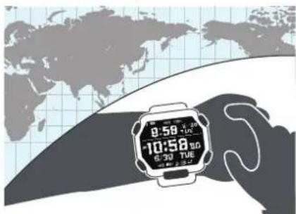 CASIO GShock GBX100 - Heure mondiale - 1