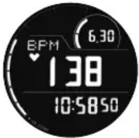 CASIO GShock GSWH1000 - Pour mesurer votre fréquence cardiaque manuellement - 1