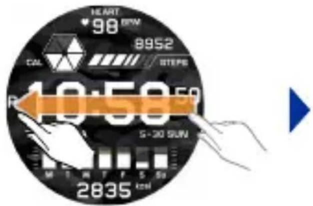 CASIO GShock GSWH1000 - Faites glisser de droite à gauche - 1