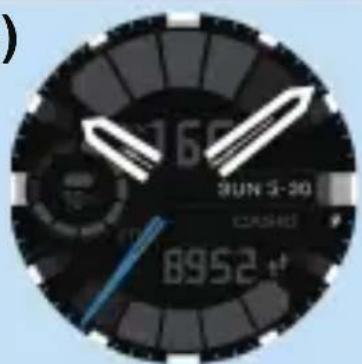 CASIO GShock GSWH1000 - Informations en fond - 3