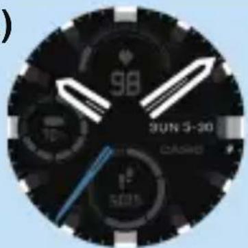 CASIO GShock GSWH1000 - Informations en fond - 1
