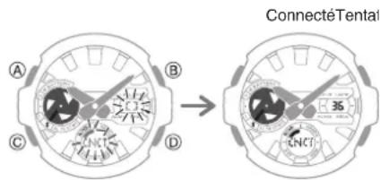 CASIO GShock GSTB400 - Réglage de l'alignement des aiguilles - 1
