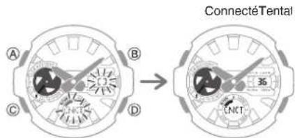 CASIO GShock GSTB400 - Connexion à un téléphone - 1