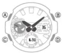CASIO GShock GSTB400 - Montre Guide d'utilisation 5657 CASIO - 1