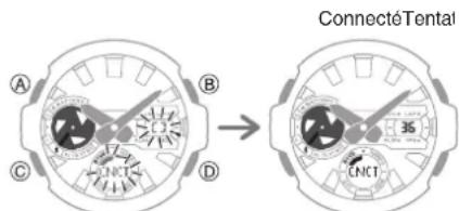 CASIO GShock GSTB400 - Configuration du réglage de la montre - 1