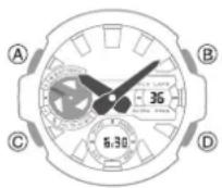 CASIO GShock GSTB400 - Montre Guide d'utilisation 5657 CASIO - 2