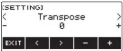 CASIO CTS400 - Appuyez sur SETTING. - 1