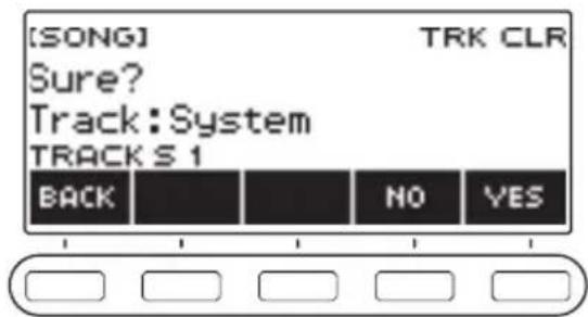 CASIO CTS400 - Suppression d'une piste d'enregistrement multipiste - 2