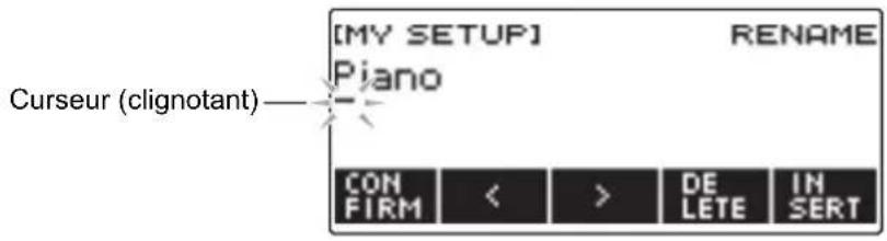 CASIO CTS400 - Saisie de caractères - 1