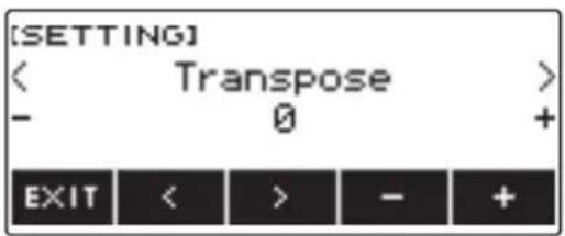 CASIO CTS400 - Appuyez sur SETTING. - 1